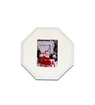 Instax Fuji Mini 7-8-9-11-12-25-70-90 Fotoğraf Çerçevesi, 3 boyutlu, gizli bölmeli, mıknatıs magnet özellikli. (Saten Beyaz)