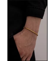 Sarp Model Kadın Erkek Çelik Bileklik 144523698748 (Gold)