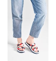 OCT Shoes Kadın Örgü Terlik TS1057 (Lacivert)