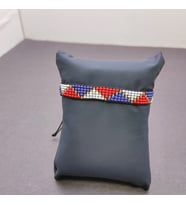 Miyuki Miyuki Üçgen Desen Bileklik (Kırmızı-Beyaz)