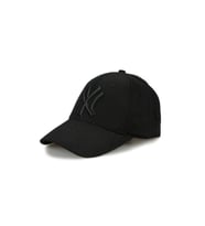 Unisex NY Nakışlı Kep Şapka (Siyah)
