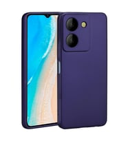 Vivo Y36 4G Kılıf Zore Premier Silikon Kapak (Lacivert)