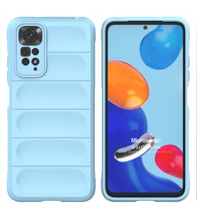 Microsonic Xiaomi Redmi Note 11S Kılıf Oslo Prime Yeşil (Mavi)