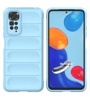 Microsonic Xiaomi Redmi Note 11S Kılıf Oslo Prime Yeşil (Mavi)
