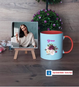 İsme Özel Doğum Günü Hediyesi Fotoğraflı Dekoratif Taş, Kupa Bardak Beyaz Hediye (Model 13)