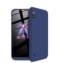 Microsonic Samsung Galaxy A10 Kılıf Double Dip 360 Protective (Lacivert)