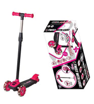 Scooter Cool Wheels Işıklı Pembe Twist Scooter 5+ (Pembe)