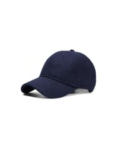 Unisex Kaşe Kumaş Kışlık Kep Şapka (Lacivert)