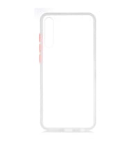 Huawei P Smart S (Y8P) Kılıf Fri Mat Yüzey Renkli Kenar Kılıf (Renksiz)
