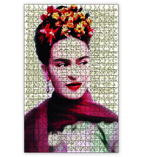 Cakapuzzle Frida Kahlo Gazete Reminde Puzzle Yapboz MDF (Ahşap) (255 Parça)