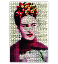 Cakapuzzle Frida Kahlo Gazete Reminde Puzzle Yapboz MDF (Ahşap) (255 Parça)