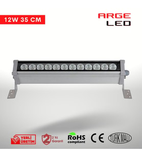 Ledesis Wallwasher Duvar Boyama 35 Cm (12W) (Ilık Beyaz)