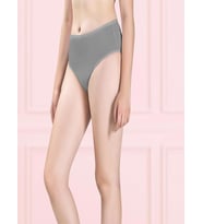 Jiber Kadın Bato Bikini Külot 652 - 12 Adet (Gri)