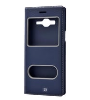 Galaxy J3 Kılıf Dolce Kapaklı Kılıf (Lacivert)