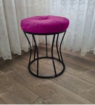 Kum Saati Dilimli Makyaj Pufu Kara İnci (Mor)