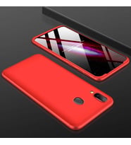 Huawei P Smart 2019 Kılıf Zore Ays Full Koruma Kılıf (Kırmızı)