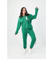 Kadın Büyük Beden Harmony Baskı Detaylı Eşofman Takımı 8079-24 (Benetton)
