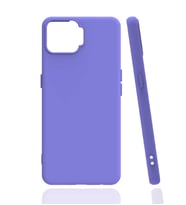 Kvy Oppo A73 Biye Silikon Kılıf (Lila)