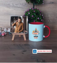 Bilgisayar Mühendisi Fotoğraflı Dekoratif Taş, Kupa Bardak Beyaz Hediye (Model 2)