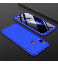 Galaxy A20 Kılıf Zore Ays Full Koruma Kılıf (Mavi)