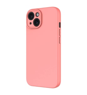 iPhone 15 Plus Kılıf Mara Lansman İç Yüzeyi Kadife Kılıf (Pembe)