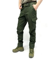 Su Geçirmez İçi Polarlı Softshell Kışlık Pantolon (Haki)