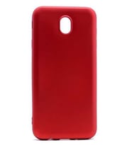 Samsung Galaxy J730 Pro Kılıf Soft Mat Premier Case (Kırmızı)