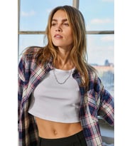 Only Kadın Kısa Crop Top Short - 15235303 (Turuncu)