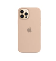 Rosstech iPhone 12 Pro Max Lansman Silikon Kılıf (Pudra)