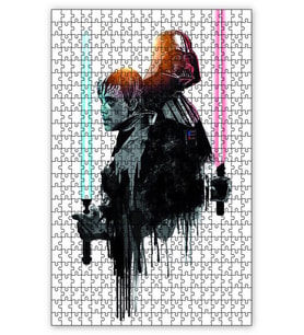 Cakapuzzle Yıldız Savaşçıları Puzzle Yapboz MDF (Ahşap) (1000 Parça)