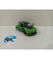 Camaro ZL1 Metal Model Oyuncak Araba 13 Cm ( ÖZEL PLAKALI ) (Yeşil)