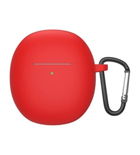 Microsonic Vivo TWS Air Mat Silikon Kılıf Siyah (Kırmızı)