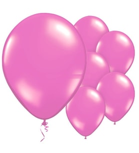 Sürpriz Uçan Balon 50 Adet (Pembe)