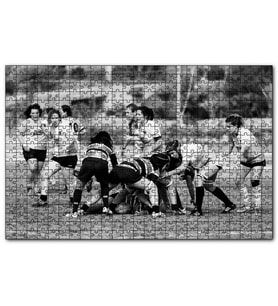 Cakapuzzle Kadın Ve Spor Evrimi Görseli  Puzzle Yapboz MDF (Ahşap) (1000 Parça)