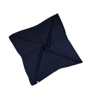 Mısırlı Eşarpları Queen Krep Eşarp 140x140 cm (Lacivert)