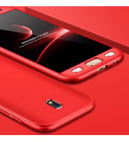 Galaxy J530 Pro Kılıf Zore Ays Full Koruma Kılıf (Kırmızı)