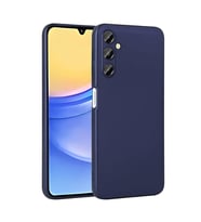 Samsung Galaxy A55 Kılıf Soft Mat Premier Case Kapak (Lacivert)