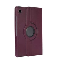 Lenovo M10 Plus TB-X606F TB-X606X Kılıf 360 Dönebilen Standlı Case (Mor)