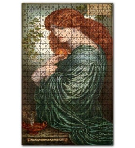 Cakapuzzle Dante Gabriel Rossetti Proserpine Yağlıboya Puzzle Yapboz MDF (Ahşap) (500 Parça)