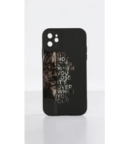 IPHONE 11; YUVARLAK KAMERA TASARIMLI, KAMERA KORUYUCU, DARBE ÖNLEYİCİ LÜKS  SİLİKON KILIF (Siyah-Sarı)