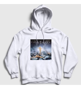Presmono Unisex Beyaz Beyond The Veil Tristania Kapüşonlu Sweatshirt 446003tt (Beyaz)
