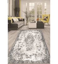 Dijital Kaymaz Taban Yıkanabilir Modern Renkli Salon Halısı Mutfak Halısı Yolluk ND-HT-145 (Çok Renkli)