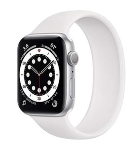 Apple Watch 38mm KRD-31 Solo Loop Medium Kordon (Beyaz)