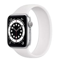 Apple Watch 38mm KRD-31 Solo Loop Medium Kordon (Beyaz)