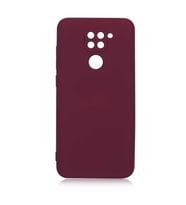Xiaomi Redmi Note 9 Kılıf İçi Kadife Lansman Kapak (Koyu Mor)