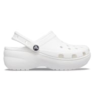 Crocs Classic Platform Clog Kadın Terlik (Beyaz)