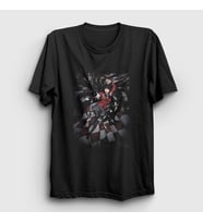 Presmono Unisex Beyaz Yumeko V2 Anime kakegurui T-Shirt 240213tt (Siyah)