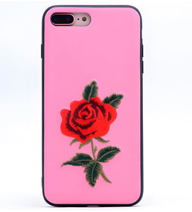 iPhone 7 Plus / 8 Plus Kılıf Rose Kılıf (Pembe)