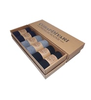Çorapdiyari Premium % 100 Pamuklu Dikişsiz Mevsimlik Erkek Çorabı (Karışık)