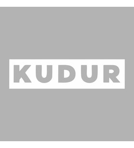 Kudur Araba Sticker siyah 17x4 CM (Beyaz)